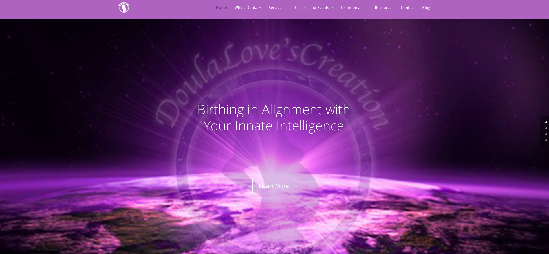 Modern Design Makeover and Strategic Marketing for DoulaLovesCreation